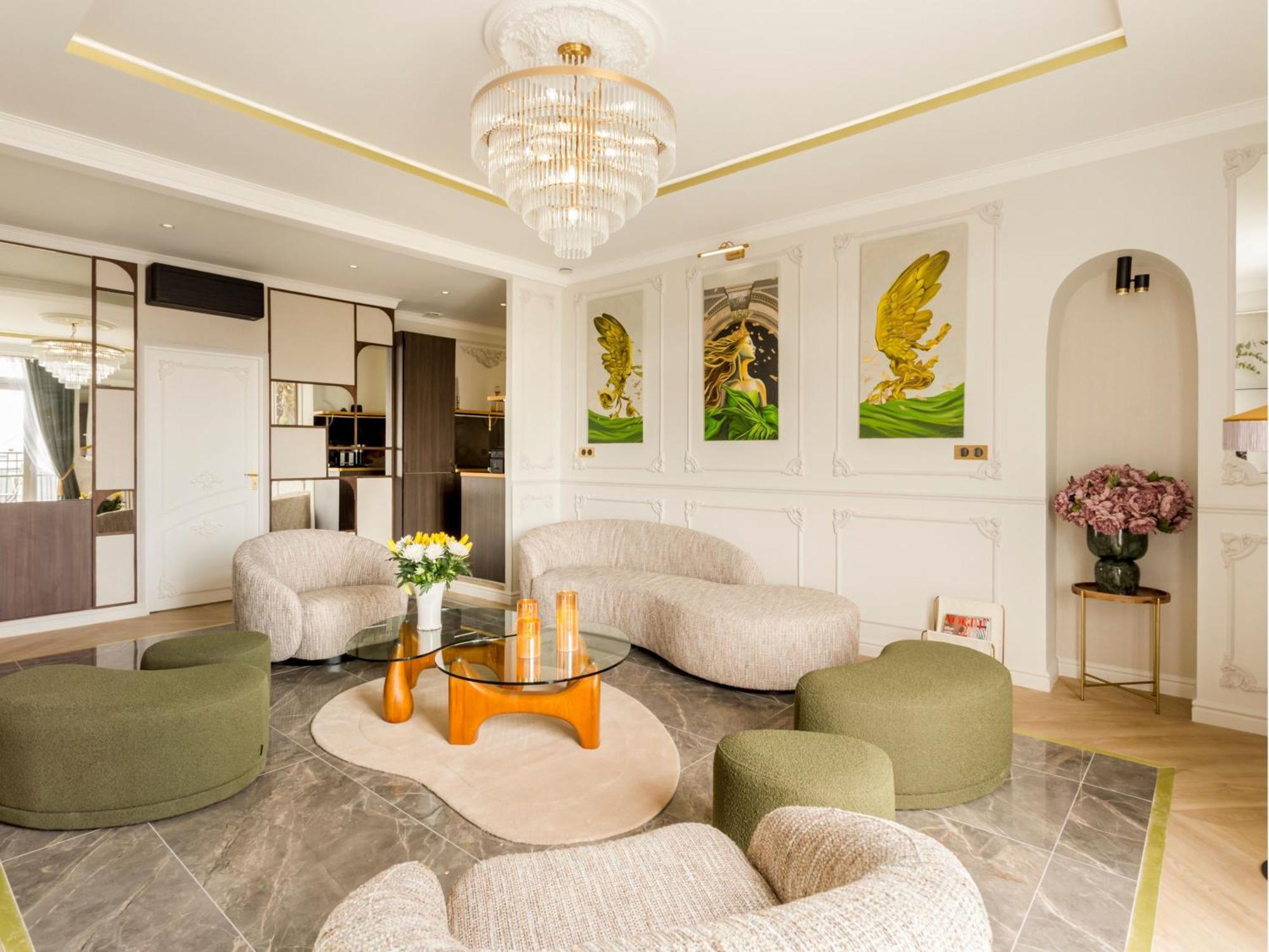 Apartment Merveil Signature - Hoche - Eiffel Tower View